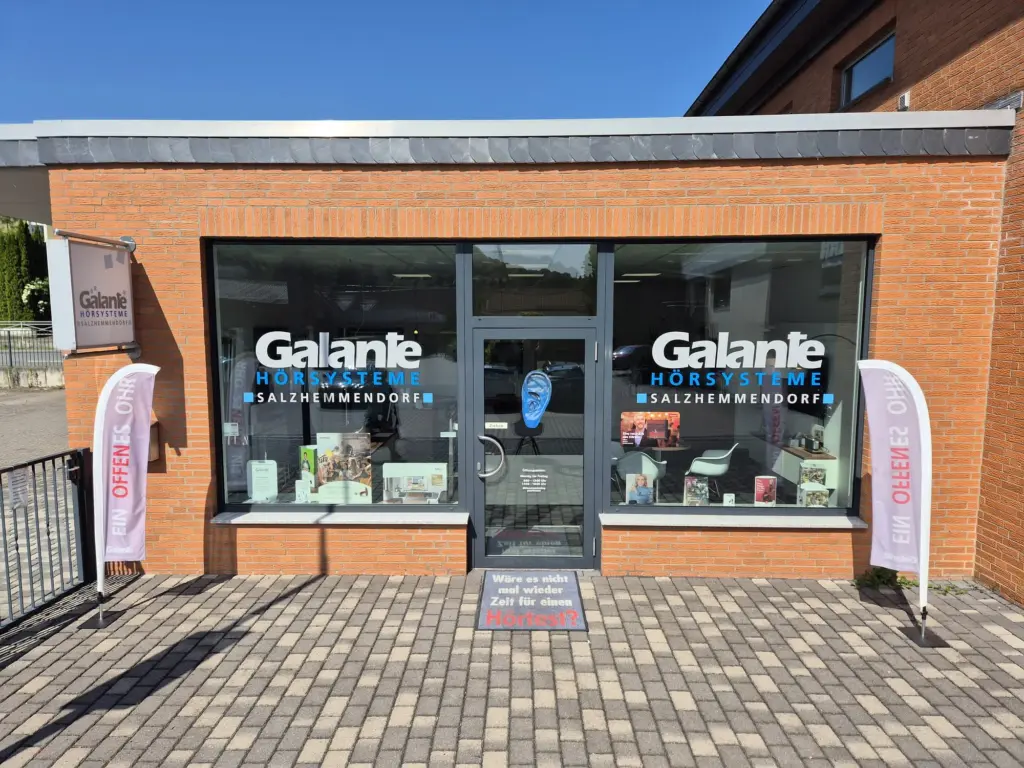 Außenansicht Geschäft Galante Hörsysteme Salzhemmendorf