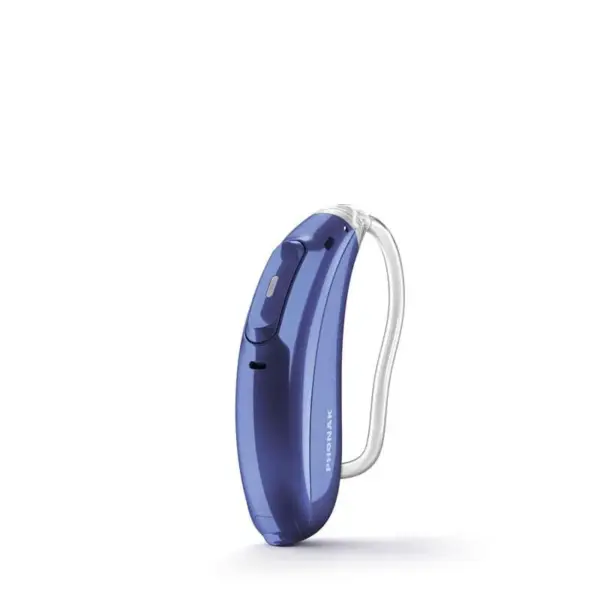 Phonak Hörgerät für Kinder in blau